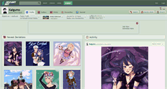 Desktop Screenshot of kaigumo.deviantart.com