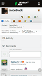 Mobile Screenshot of jasonblack.deviantart.com