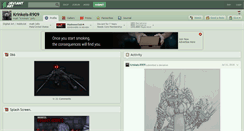 Desktop Screenshot of krinkels-r909.deviantart.com