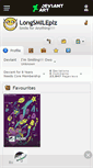 Mobile Screenshot of longsmileplz.deviantart.com