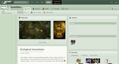 Desktop Screenshot of ecoartists.deviantart.com