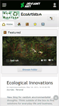 Mobile Screenshot of ecoartists.deviantart.com