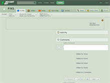 Tablet Screenshot of f1v3.deviantart.com