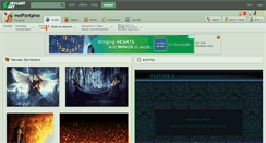 Desktop Screenshot of moifontaine.deviantart.com