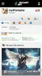 Mobile Screenshot of moifontaine.deviantart.com