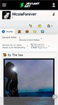Mobile Screenshot of nicolaforever.deviantart.com