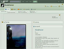 Tablet Screenshot of nicolaforever.deviantart.com