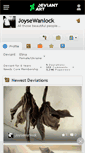 Mobile Screenshot of joysewanlock.deviantart.com