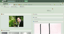 Desktop Screenshot of ellobrian.deviantart.com