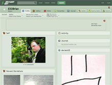 Tablet Screenshot of ellobrian.deviantart.com