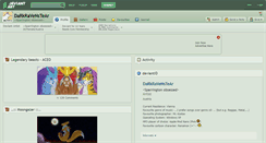 Desktop Screenshot of darkravenstear.deviantart.com
