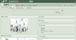 Desktop Screenshot of landrew.deviantart.com