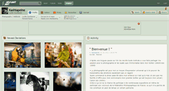 Desktop Screenshot of kashtapeine.deviantart.com