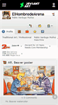 Mobile Screenshot of elhombredearena.deviantart.com
