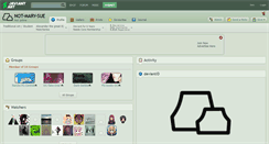 Desktop Screenshot of not-mary-sue.deviantart.com