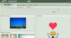 Desktop Screenshot of meowingtons.deviantart.com