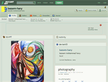 Tablet Screenshot of bassem-hany.deviantart.com