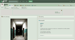 Desktop Screenshot of galaris.deviantart.com