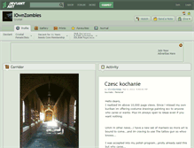 Tablet Screenshot of iownzombies.deviantart.com