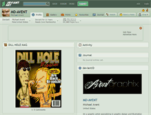 Tablet Screenshot of md-avent.deviantart.com