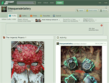 Tablet Screenshot of emasqueradegallery.deviantart.com