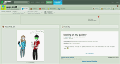 Desktop Screenshot of angel-ice88.deviantart.com