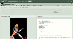 Desktop Screenshot of chazzreality-wing.deviantart.com