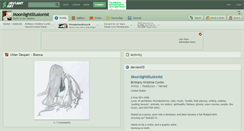 Desktop Screenshot of moonlightillusionist.deviantart.com