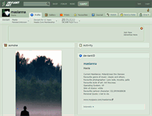 Tablet Screenshot of masianna.deviantart.com