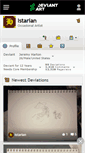 Mobile Screenshot of istarian.deviantart.com