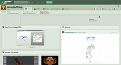 Desktop Screenshot of johnnymuffintop.deviantart.com