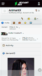 Mobile Screenshot of animantx.deviantart.com