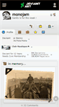Mobile Screenshot of monojam.deviantart.com