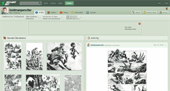 Desktop Screenshot of goldmanpenciler.deviantart.com