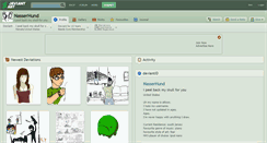 Desktop Screenshot of nasserhund.deviantart.com