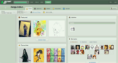 Desktop Screenshot of manga-india.deviantart.com
