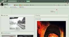 Desktop Screenshot of magv89.deviantart.com