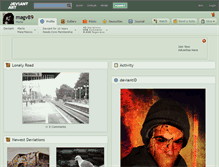 Tablet Screenshot of magv89.deviantart.com
