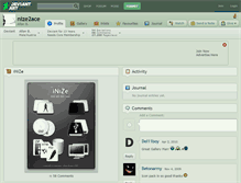 Tablet Screenshot of nize2ace.deviantart.com