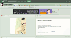 Desktop Screenshot of michaelmacabre.deviantart.com