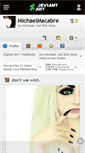 Mobile Screenshot of michaelmacabre.deviantart.com