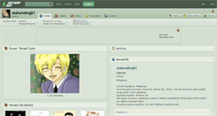 Desktop Screenshot of otakunekogirl.deviantart.com