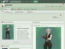 Tablet Screenshot of neferirkare.deviantart.com