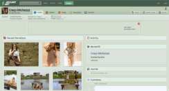 Desktop Screenshot of crazy-bitchezzz.deviantart.com