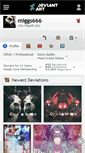 Mobile Screenshot of miggs666.deviantart.com