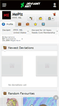 Mobile Screenshot of meplz.deviantart.com