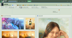 Desktop Screenshot of cylonka.deviantart.com