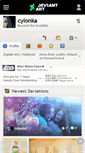 Mobile Screenshot of cylonka.deviantart.com
