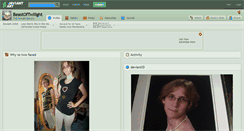 Desktop Screenshot of beastoftwilight.deviantart.com