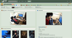 Desktop Screenshot of behindinfinity.deviantart.com